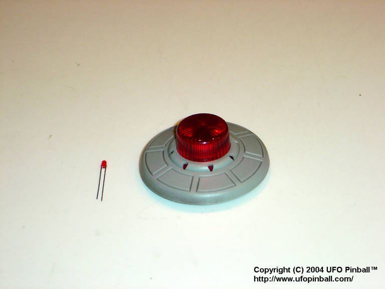 UFO Pinball Attack from Mars MiniSaucer LED Kit (Images)