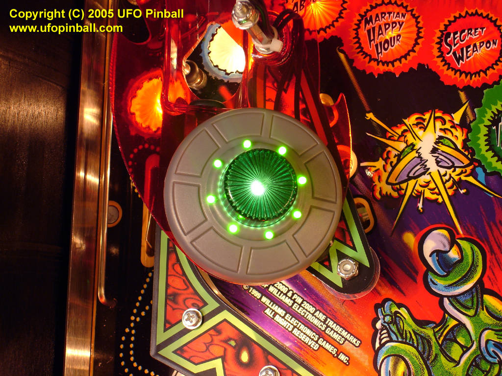UFO Pinball Revenge from Mars MiniSaucer LED Kit (Images)